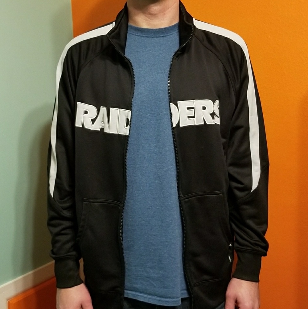 NFL PRO LINE Raiders Full Zip Jacket
